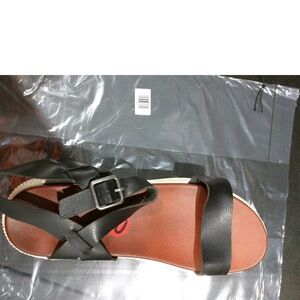 MIA Strap sandals, Black 10M US